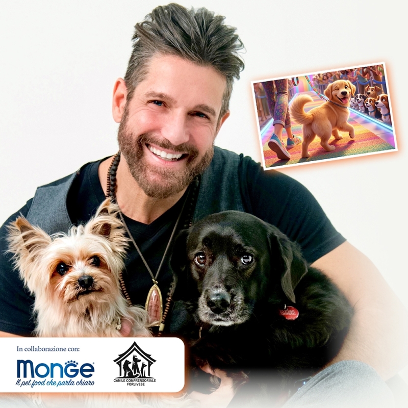 Sfilata canina con Edoardo Stoppa