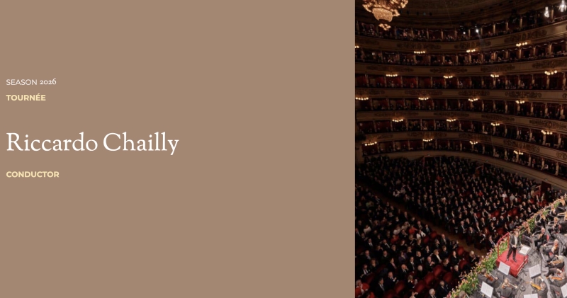 Orchestra Filarmonica della Scala Riccardo Chailly