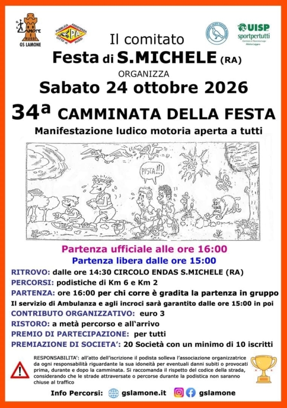 34a Camminata della festa di san Michele