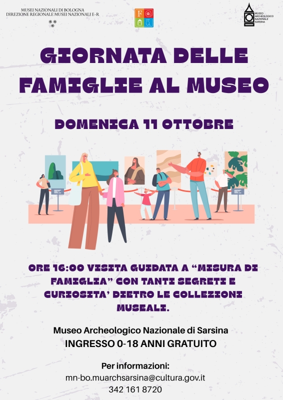 Giornata delle Famiglie al Museo Archeologico Nazionale di Sarsina