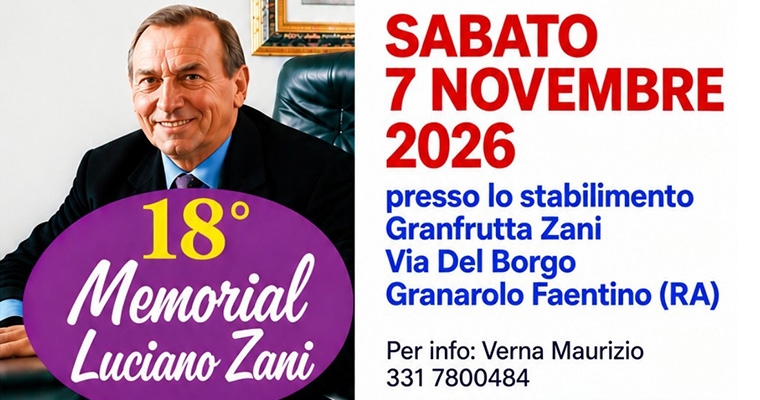 18esimo MEMORIAL LUCIANO ZANI