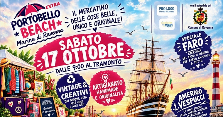 Portobello beach Extra a Marina con la Vespucci