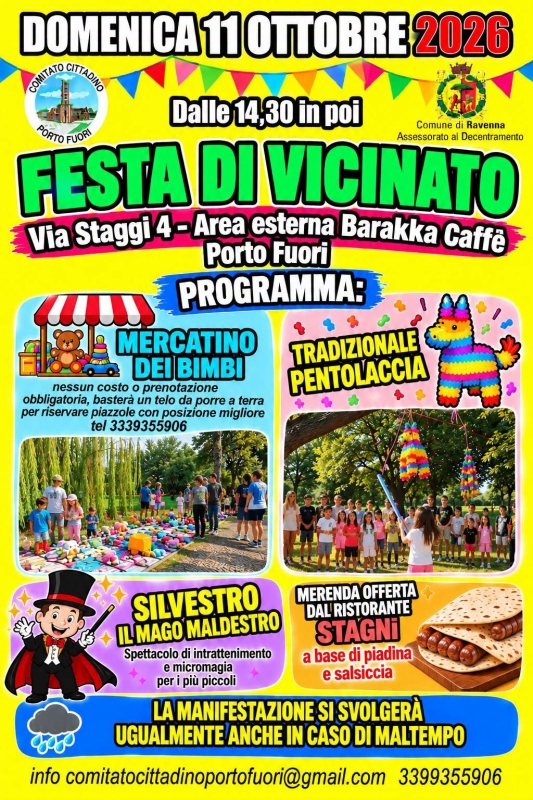 Festa del vicinato Porto Fuori