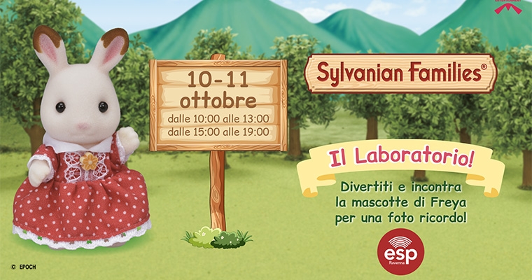 Il laboratorio di Sylvanian Families arriva all’ESP Ravenna!