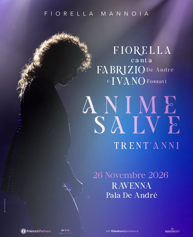 Anime Salve – Trent’anni. Fiorella canta Fabrizio De André e Ivano Fossati