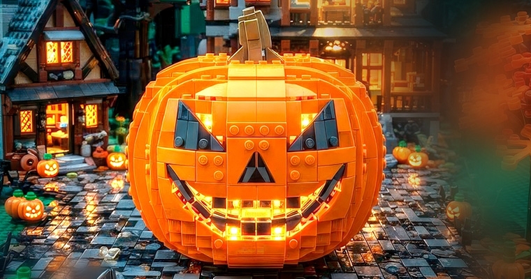 Lego a tema Halloween a Puntadiferro