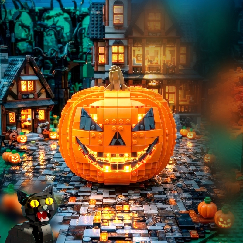 Lego a tema Halloween a Puntadiferro
