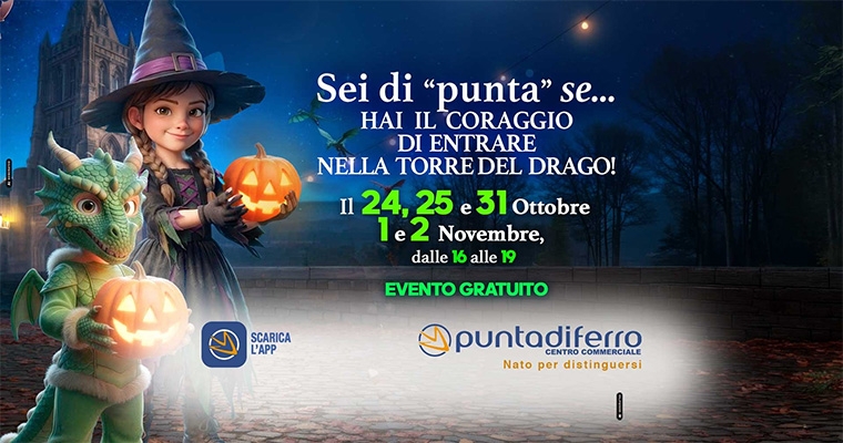 Halloween nella torre del Drago a Puntadiferro