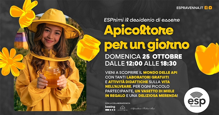 Apicoltore per un giorno all ESP Ravenna