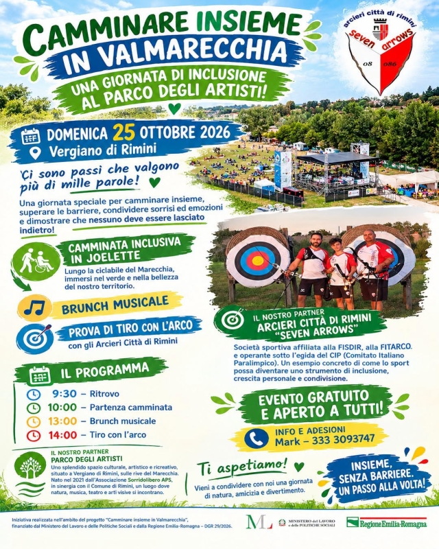 CAMMINARE INSIEME IN VALMARECCHIA – UNA GIORNATA DI INCLUSIONE AL PARCO DEGLI ARTISTI