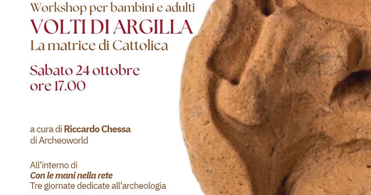 Volti d’argilla: laboratorio di archeologia sperimentale al Museo della Regina di Cattolica