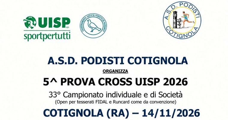 5a prova CROSS UISP 2026