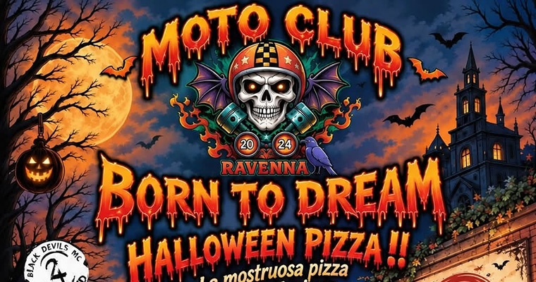 Born to Dream Halloween Pizza