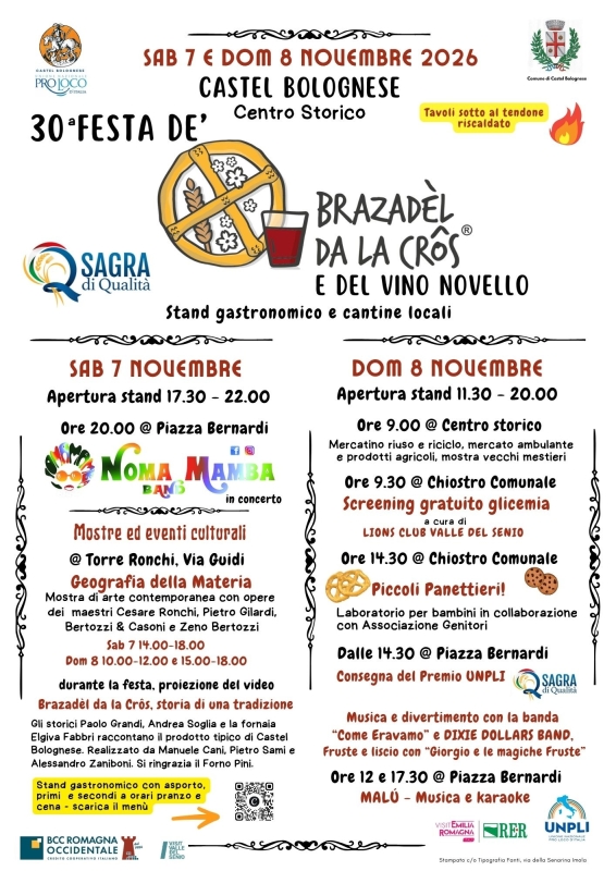 30a Festa de Brazadèl da la Crôs e vino novello