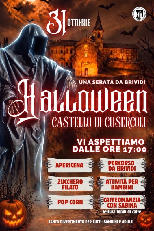 Halloween al castello di Cusercoli