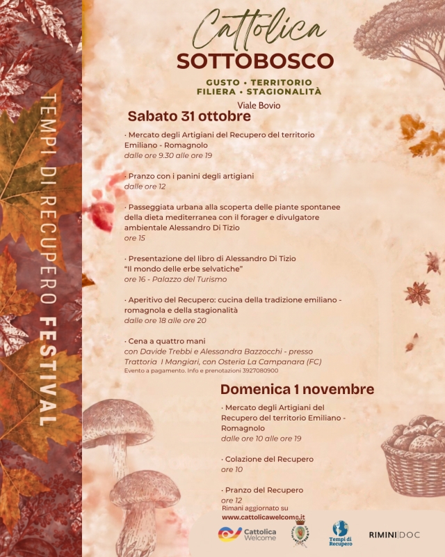Cattolica Sottobosco – Tempi di recupero Festival