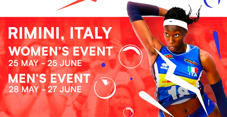Volleyball Nations League 2021 a Rimini