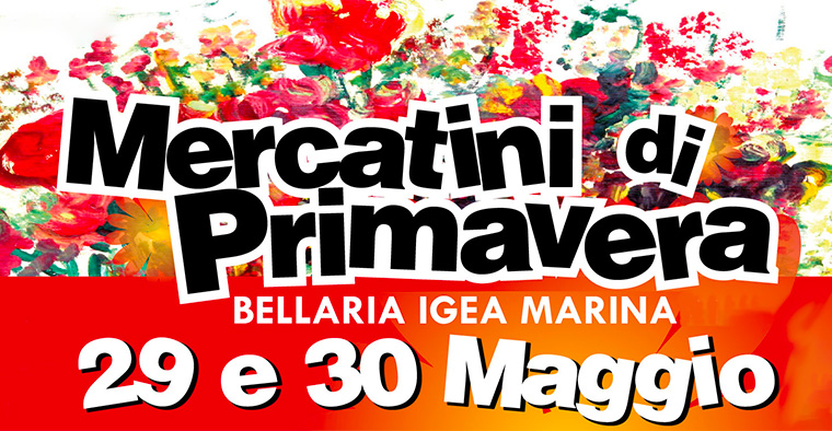 Tornano i Mercatini di Primavera al centro commerciale l'Isola dei Platani di Bellaria