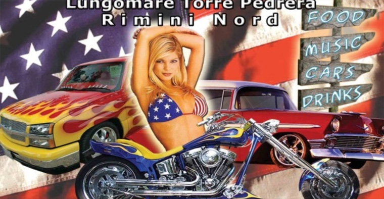 East Coast Festival: raduno di auto e moto americane d'epoca a Torre Pedrera