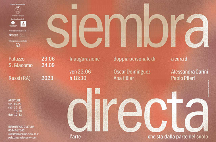 Siembra Directa è la mostra di Oscar Dominguez e Ana Hillar a Faenza