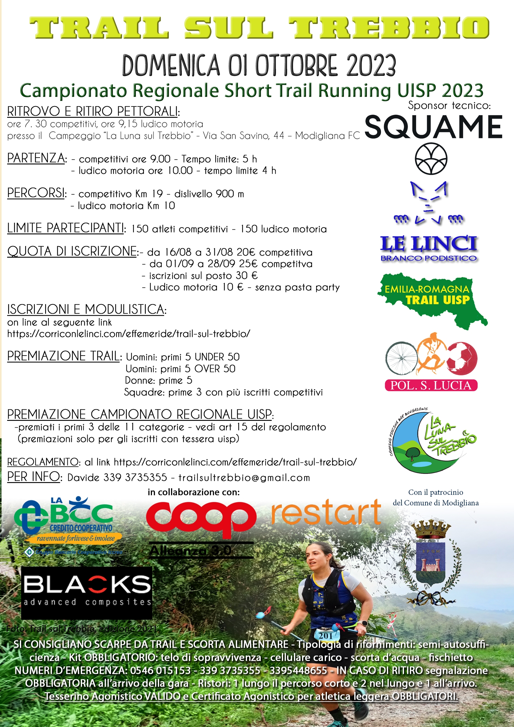 TRAIL sul TREBBIO