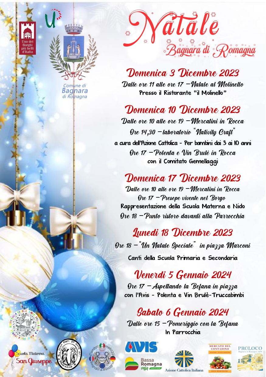Natale a Bagnara di Romagna