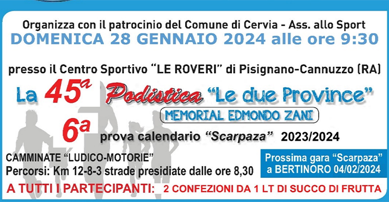 45° podistica Le due province