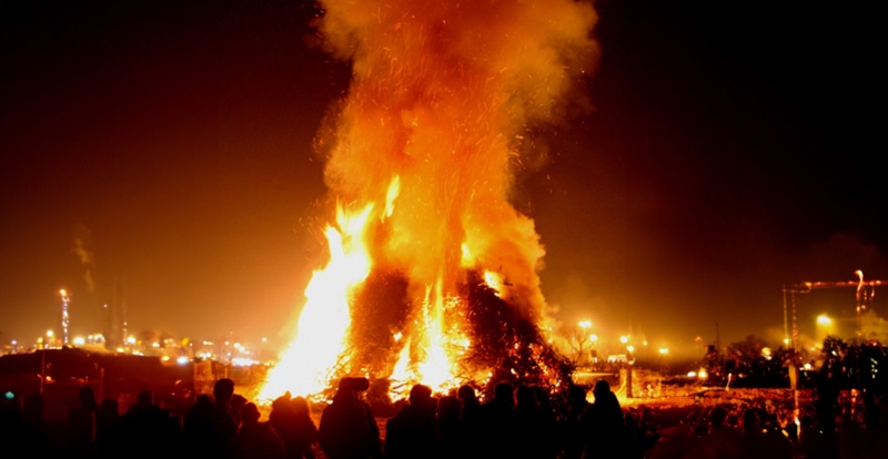 La Festa della Fogheraccia al porto