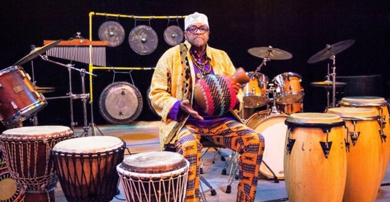 Crossroads con le percussioni di Don Moye