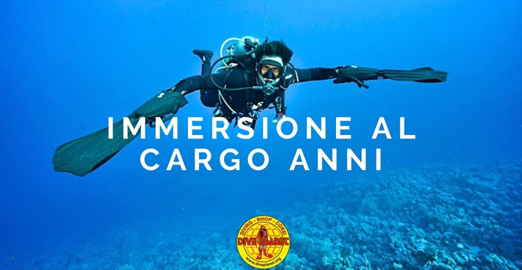 Immersione al relitto Cargo Anni