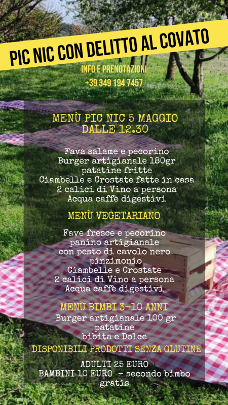 Pic nic con Delitto