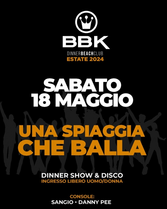 Una spiaggia che balla