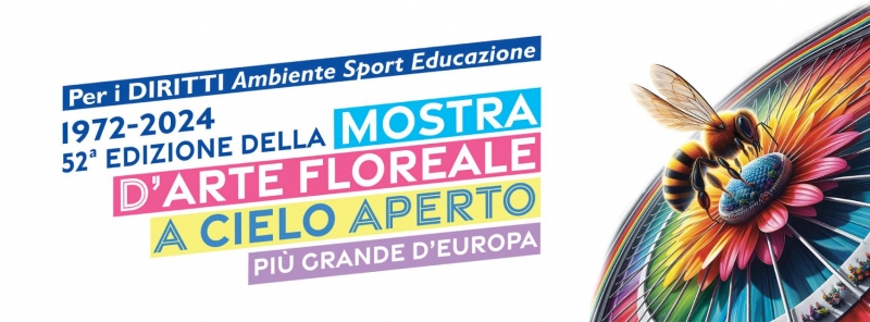 Mostra d'arte floreale a cielo aperto