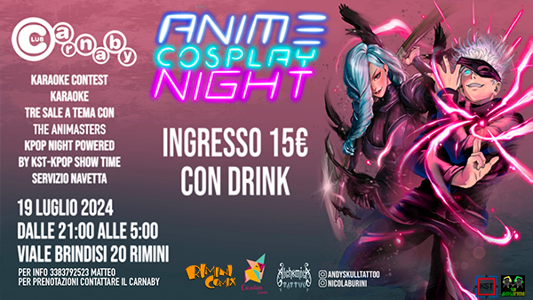 Anime Cosplay Night | Rimini Comix 2024