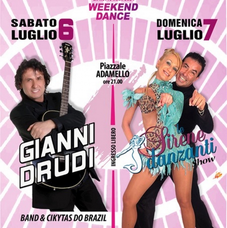 Gianni Drudi Show e Sirene Danzanti a Rivabella