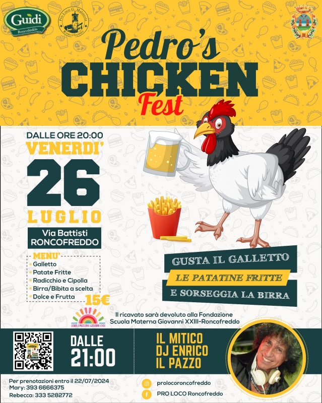 Pedro's Chicken Fest - Festa del Galletto