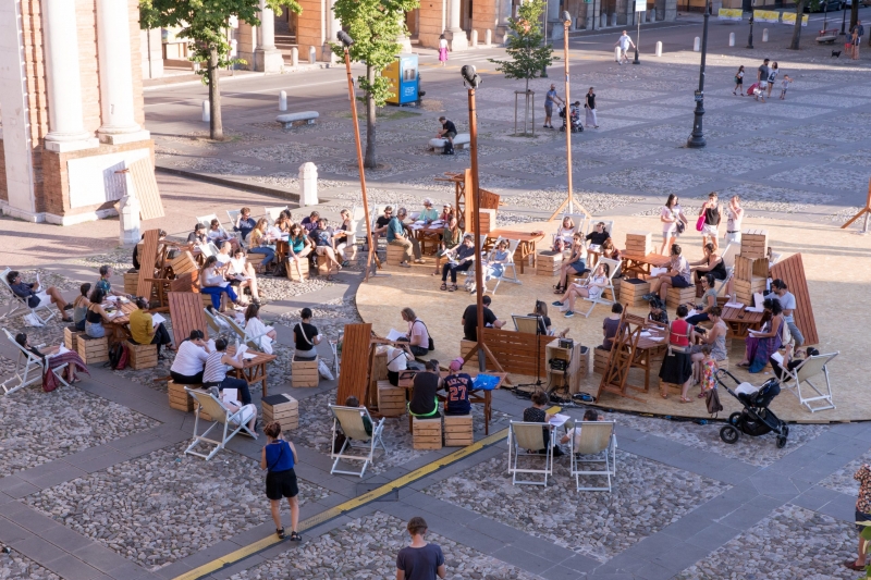 Warm up in Piazza Ganganelli | pratiche aperte a tuttə