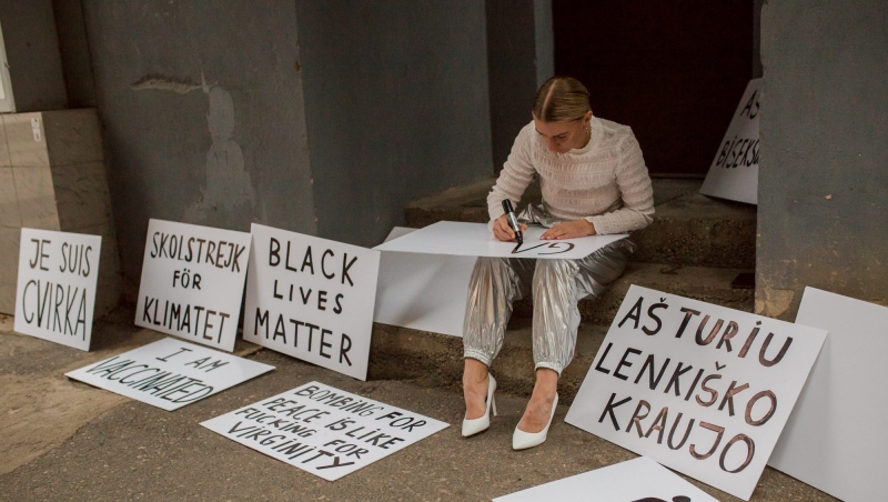 Agnietė Lisičkinaitė | Workshop: HOW TO PROTEST