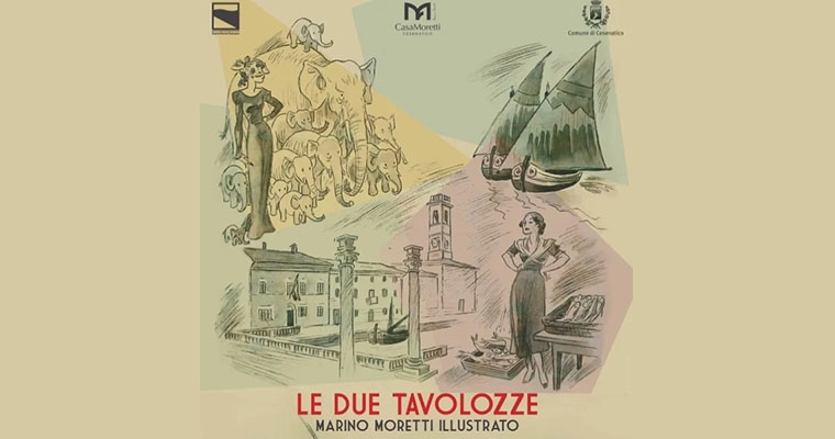 Le due tavolazze. Marino Moretti illustrato