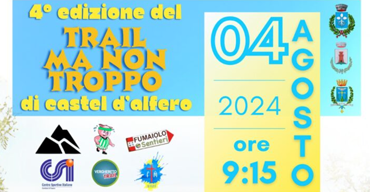 4° TRAIL MA NON TROPPO di Castel d’Alfero