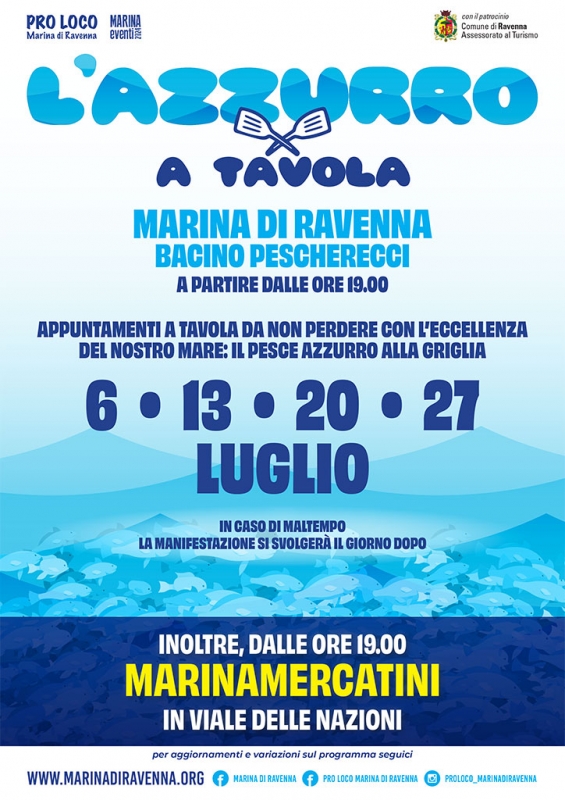 Azzurro a tavola