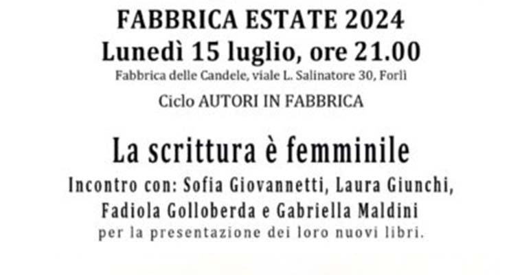 La scrittura è femminile