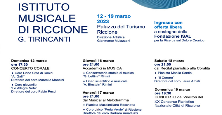 Rassegna concertistica per beneficenza, sesta edizione