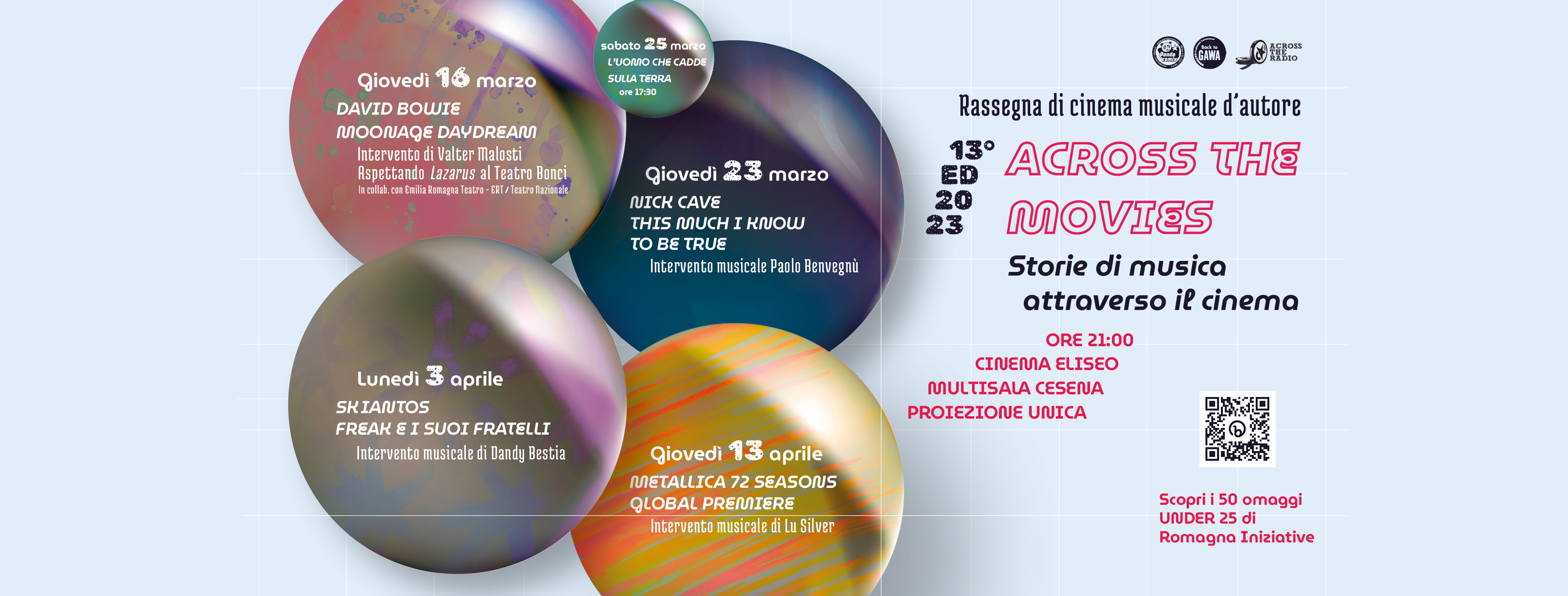 Across the movies 2023 Storie di musica attraverso il cinema