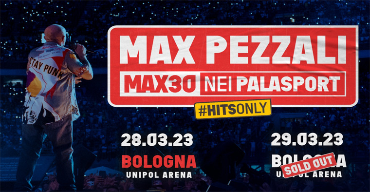 Max Pezzali a Bologna