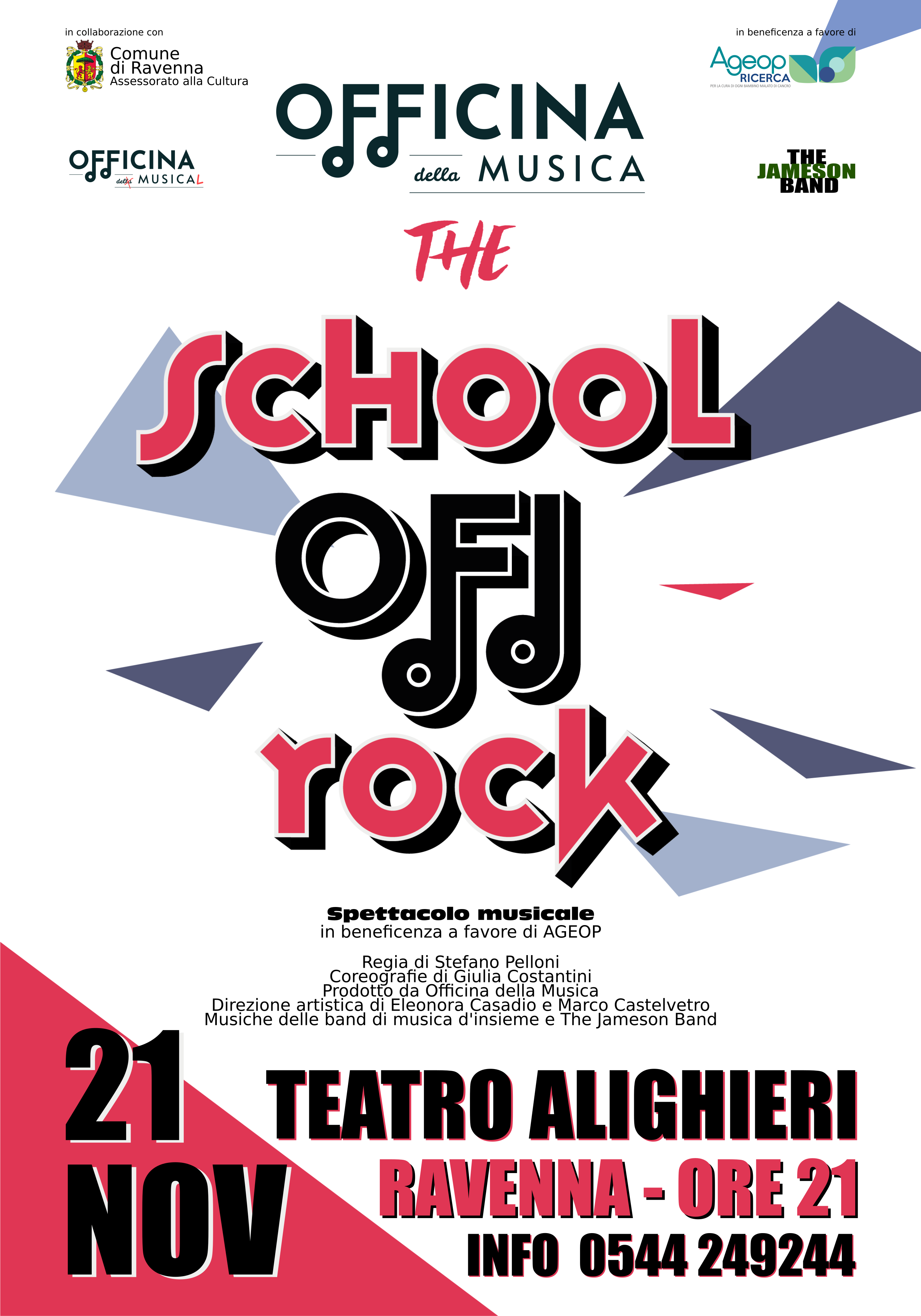 Il rock di Officina della Musica al Teatro Alighieri!